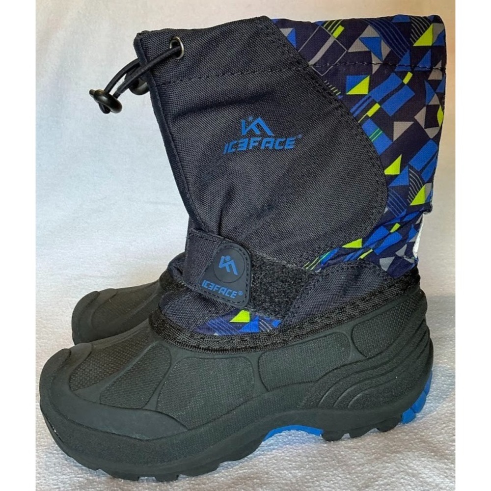 ICEFACE Insulated Snow Boots Size 12 Kids #25116
